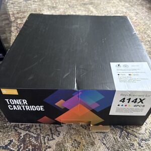 GoToner 414X High Yield Toner 4-Pack CMYK for HP M454 M479 Compatible